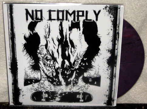 NO COMPLY "One-Sided" (ToLiveaLie) Purple Marble Vinyl